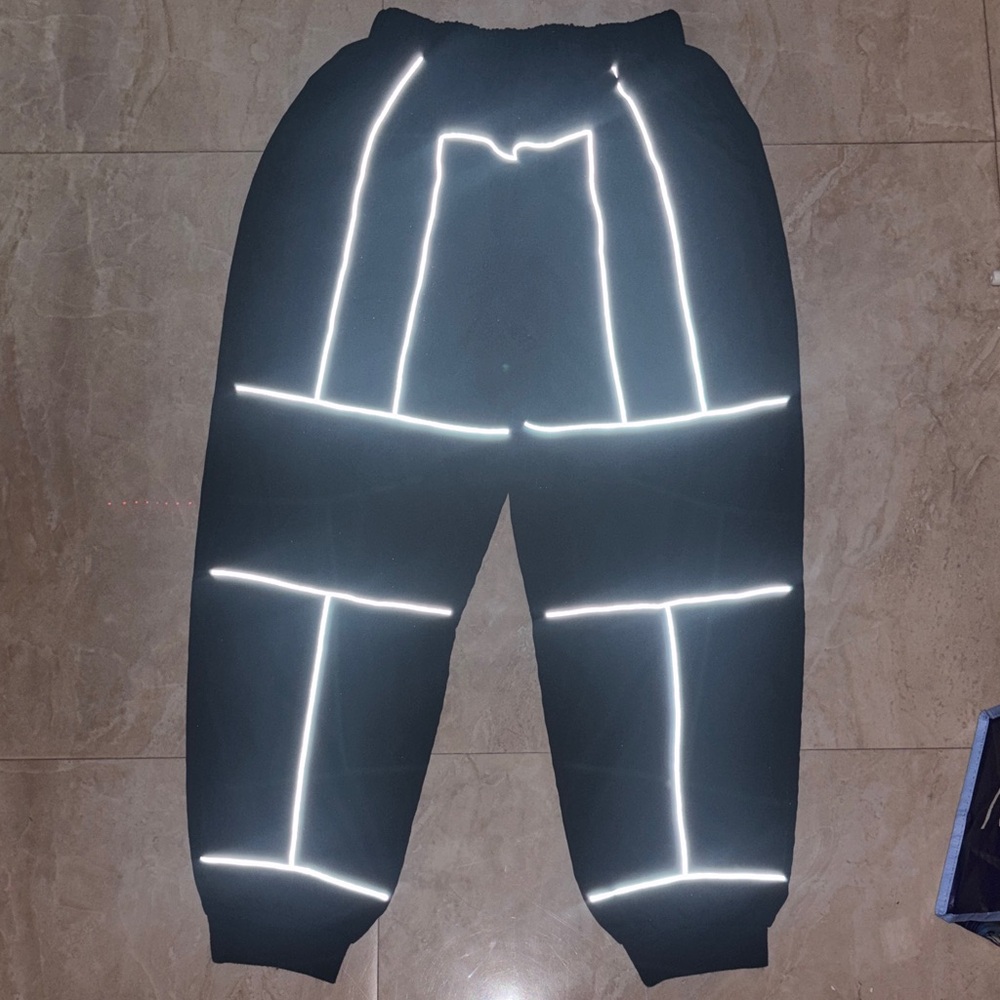 SHEIN Black Elastic Waist Pants